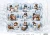 Snow Days Rock Snowman A4 Decoupage Rice Paper