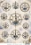 Maritime Light Compass Rose A4 Decoupage Rice Paper