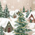 Gilded Village Holiday Cocktail Napkin, Decoupage