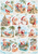 Beach Santa A4 Decoupage Rice Paper