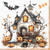 BOO Halloween Lunch Napkin, Decoupage