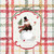 Frosty Snowman Holiday Cocktail Napkin, Decoupage