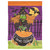 Witch Cauldron Halloween Garden Flag