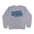 Sarah McBride - Stacked Logo (Dark Ash Crewneck Sweater)