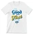 It's Good Being First - Stacked Logo (Unisex White Tee)
