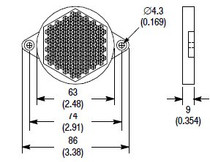 Allen-Bradley 92-90 Reflectors & Reflective Tapes