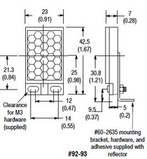 Allen-Bradley 92-93 Reflectors & Reflective Tapes