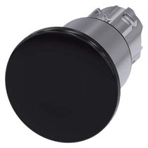 Siemens 3SU1050-1ED10-0AA0-ZY12 MUSHROOM PUSHBUTTON, 40MM, BLACK