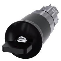 Siemens 3SU1050-1HU10-0AA0-ZX90 MUSHROOM PUSHBUTTON, 40MM, BLACK