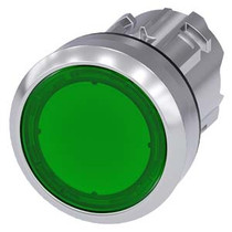 Siemens 3SU1051-0AA40-0AA0-ZY19 ILLUMINATED PUSHBUTTON, GREEN