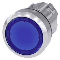 Siemens 3SU1051-0AA50-0AA0-ZY11 ILLUMINATED PUSHBUTTON, BLUE