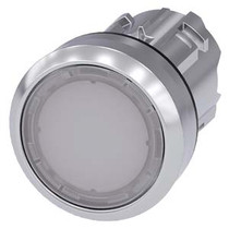 Siemens 3SU1051-0AA60-0AA0-ZY15 ILLUMINATED PUSHBUTTON, WHITE