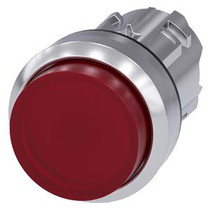 Siemens 3SU1051-0BB20-0AA0-ZY15 ILLUMINATED PUSHBUTTON, RED