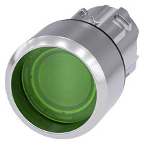 Siemens 3SU1051-0CB40-0AA0 Illuminated pushbutton, green