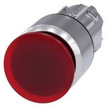 Siemens 3SU1051-1AA20-0AA0 Illum. mushroom pushbutton, 30mm, red
