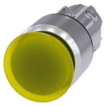 Siemens 3SU1051-1AA30-0AA0 Illum. mushroom pushbutton, 30mm, yellow