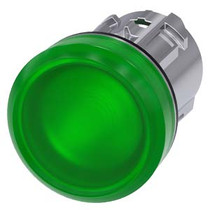 Siemens 3SU1051-6AA40-0AA0-ZY12 INDICATOR LIGHT, GREEN