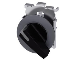 Siemens 3SU1062-2EF10-0AA0-ZX90 SELECTOR SWITCH, O-I, BLACK