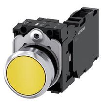 Siemens 3SU1150-0AB30-1FA0 Pushbutton, yellow