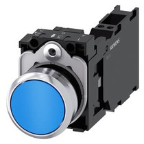 Siemens 3SU1150-0AB50-3FA0-ZY13 PUSHBUTTON, BLUE