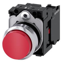 Siemens 3SU1150-0BB20-1CA0 Pushbutton, red