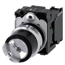 Siemens 3SU1150-4BF11-1BA0 Key-operated switch RONIS, O-I