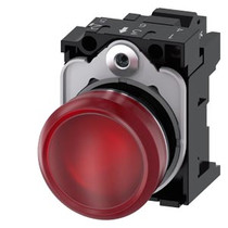 Siemens 3SU1153-6AA20-3AA0-ZX90 INDICATOR LIGHT, RED