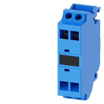 Siemens 3SU1400-1DA50-3AA0 Support terminal, blue