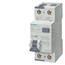 Siemens 5SU1154-7KK10 RCBO 1+N 2MW 10kA Type A 10mA C10