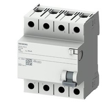 Siemens 5SV5344-6 RCCB TYPE A 40/4 30MA 4MW