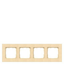 Siemens 5TG1104-3 MIRO FRAME 4-FOLD WOOD MAPLE