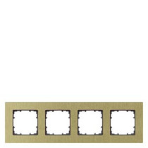 Siemens 5TG1124-3 MIRO FRAME 4-FOLD ALU OXIDE YELLOW