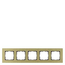 Siemens 5TG1125-3 MIRO FRAME 5-FOLD ALU OXIDE YELLOW