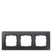 Siemens 5TG1203-2 MIRO FRAME 3-FOLD GLASS BLACK
