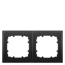 Siemens 5TG1322-0AC DELTA STYLE, ANTRACITE COSSO FRAME,2FOLD