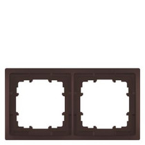 Siemens 5TG1322-0CH DELTA STYLE, CHOCOLATE FRAME, 2FOLD