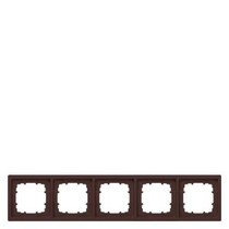 Siemens 5TG1325-0CH DELTA STYLE, CHOCOLATE FRAME, 5FOLD