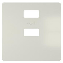 Siemens 5TG2578-0TW Cover double USB Charger Titan White