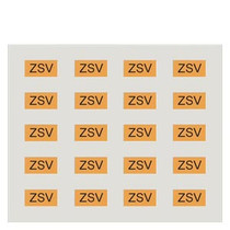 Siemens 5UH1085 SCHUKO-LABELING SET ZSV
