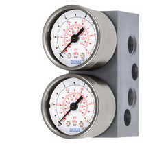 Siemens 6DR4004-1PN Gauge block, alu, sa, 1/4-18 NPT