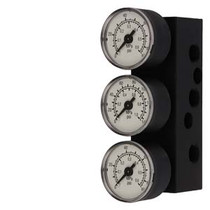 Siemens 6DR4004-2MN Pressure gauge block double acting NPT