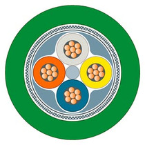 Siemens 6XV1870-2BU10 IE FC TP Flexible Cable GP 2x2, 1000 m
