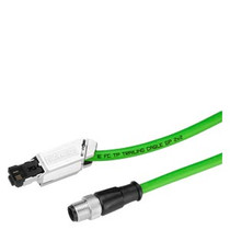 Siemens 6XV1871-5TH20 IE Connecting Cable M12-180/RJ45, 2 m