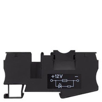 Siemens 8WH2000-1BG28 FUSE TERM. W. LED 12V, BLACK