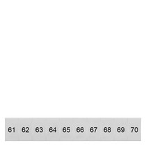 Siemens 8WH8120-3AB65 LABELS, LONGIT.,61-70, S. 6