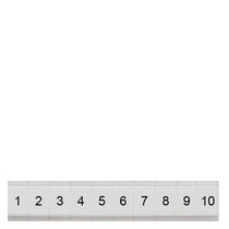 Siemens 8WH8121-0AB05 Label 3,5 mm, flat, horiz. 1-10