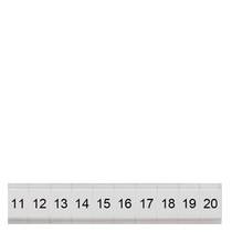 Siemens 8WH8121-0AB15 Label 3,5 mm, flat, horiz. 11-20