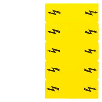 Siemens 8WH9064-5BA06 WARNING COVERS 8,2MM, YELLOW