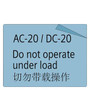 Siemens 3KD9140-0 AC-20/DC-20 Label