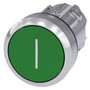 Siemens 3SU1050-0AB40-0AC0-ZX90 PUSHBUTTON, GREEN